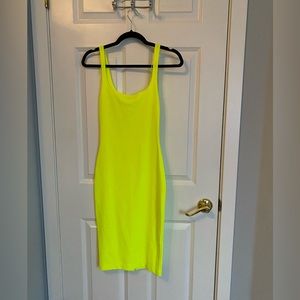 NWT neon dress
